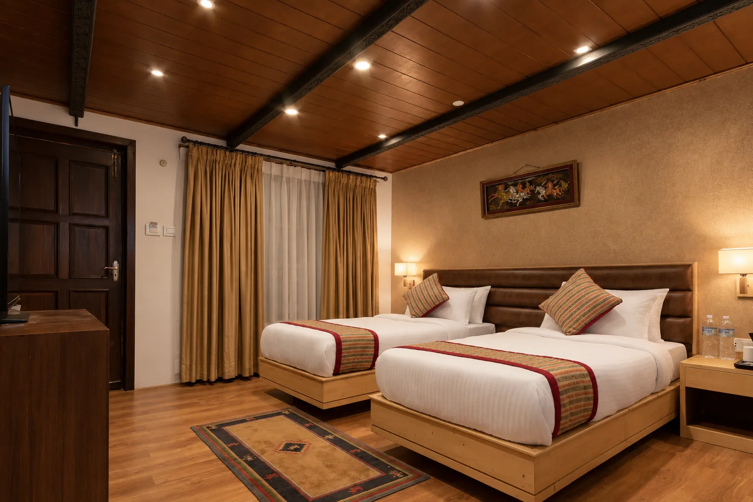 Fresco Twin room